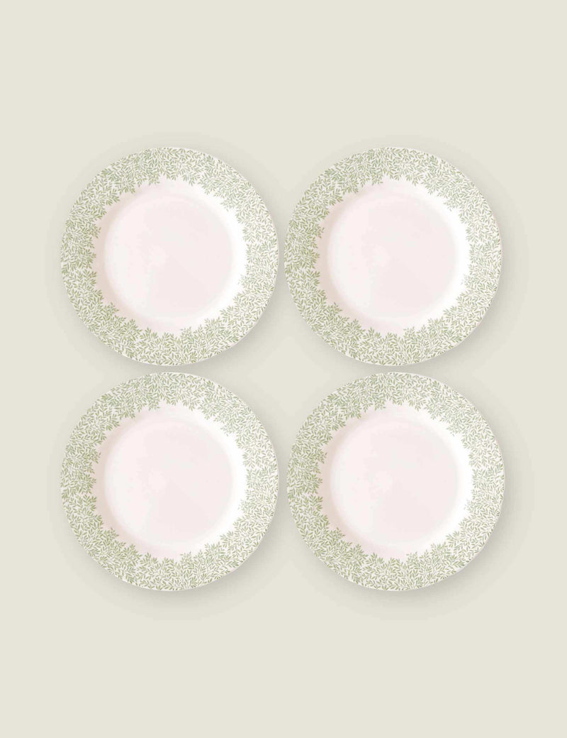 Morris & Co. Standen dinner plates set of 4 (British brand)
