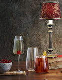 Luigi Bormioli Optica champagne flutes set of 4 (British brand)