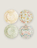 Morris & Co patterned side plates set of 4 (British brand)