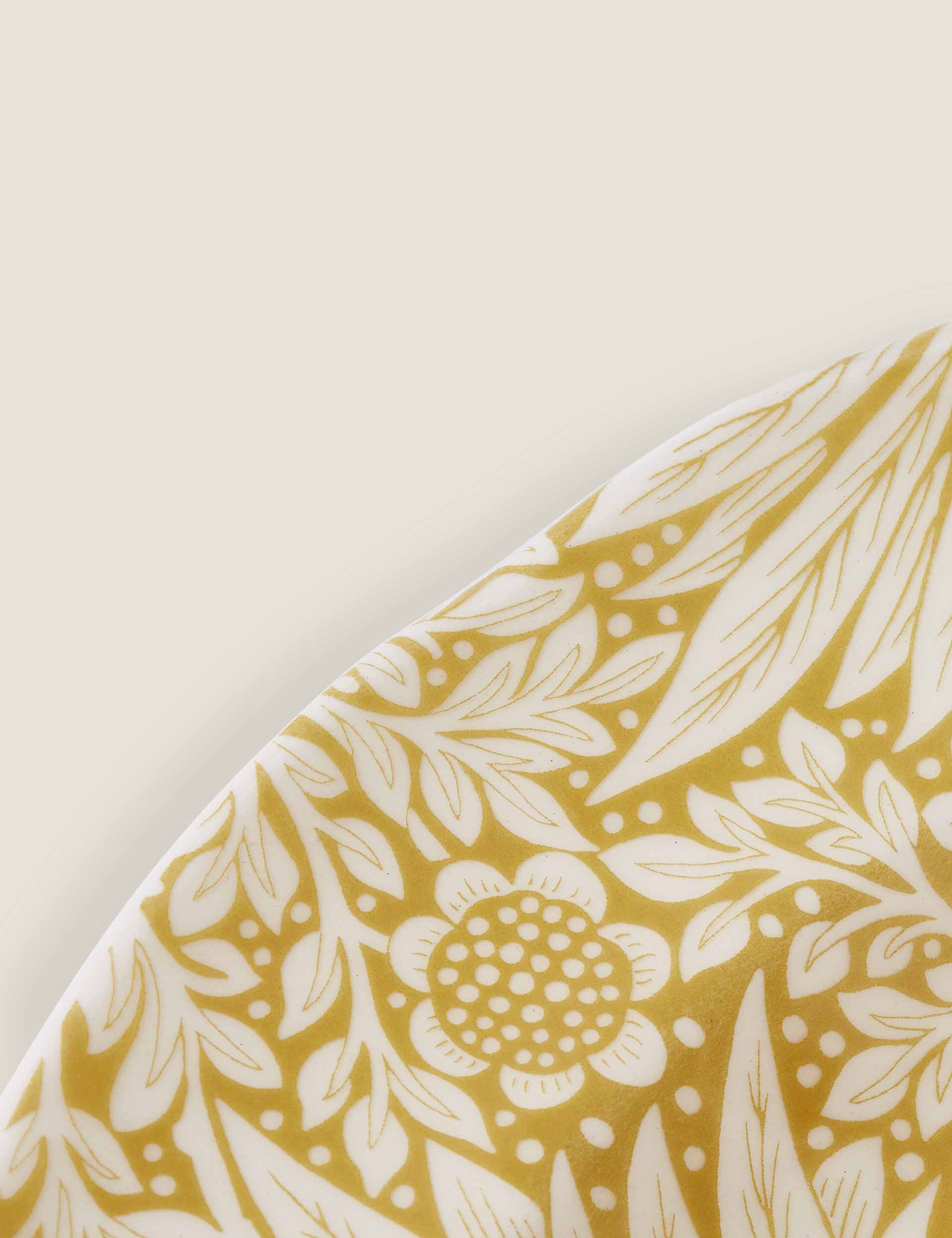 Morris & Co patterned side plates set of 4 (British brand)
