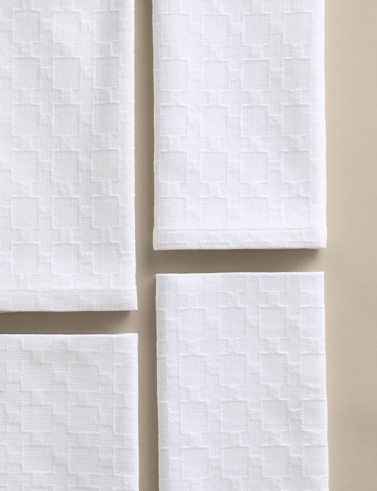 M&S Kelly Hoppen jacquard napkins set of 4 - British product