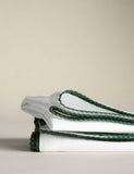 Lemon embroidered cotton napkins set of four, imported from the UK