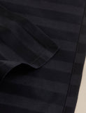 Pure cotton sateen striped napkins set of 4 (British brand)