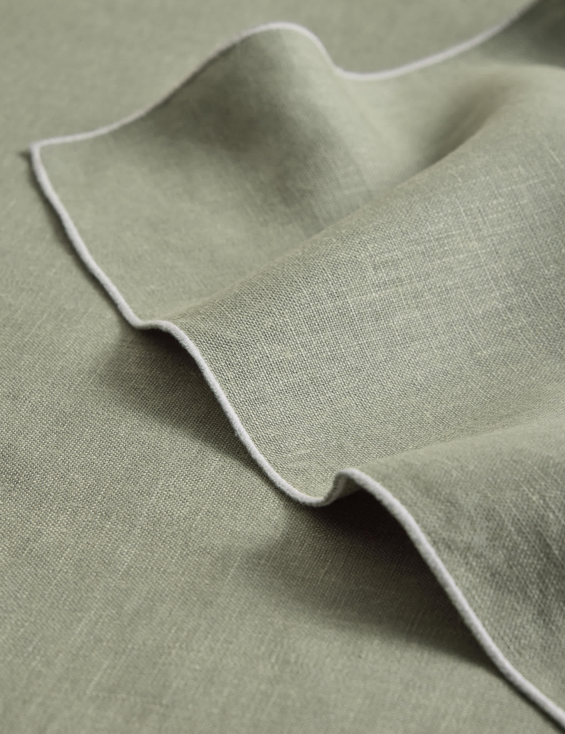 M&S pure linen contrast edge napkins set of 4, UK version