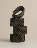 Rattan oval napkin rings set of 4 (British brand)