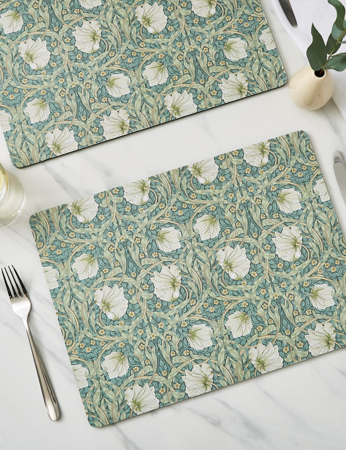 Morris & Co Pimpernel rectangular placemats set of 4 (British brand)
