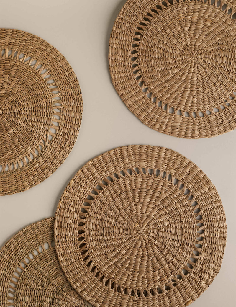 Seagrass placemats set of 4 (British brand)
