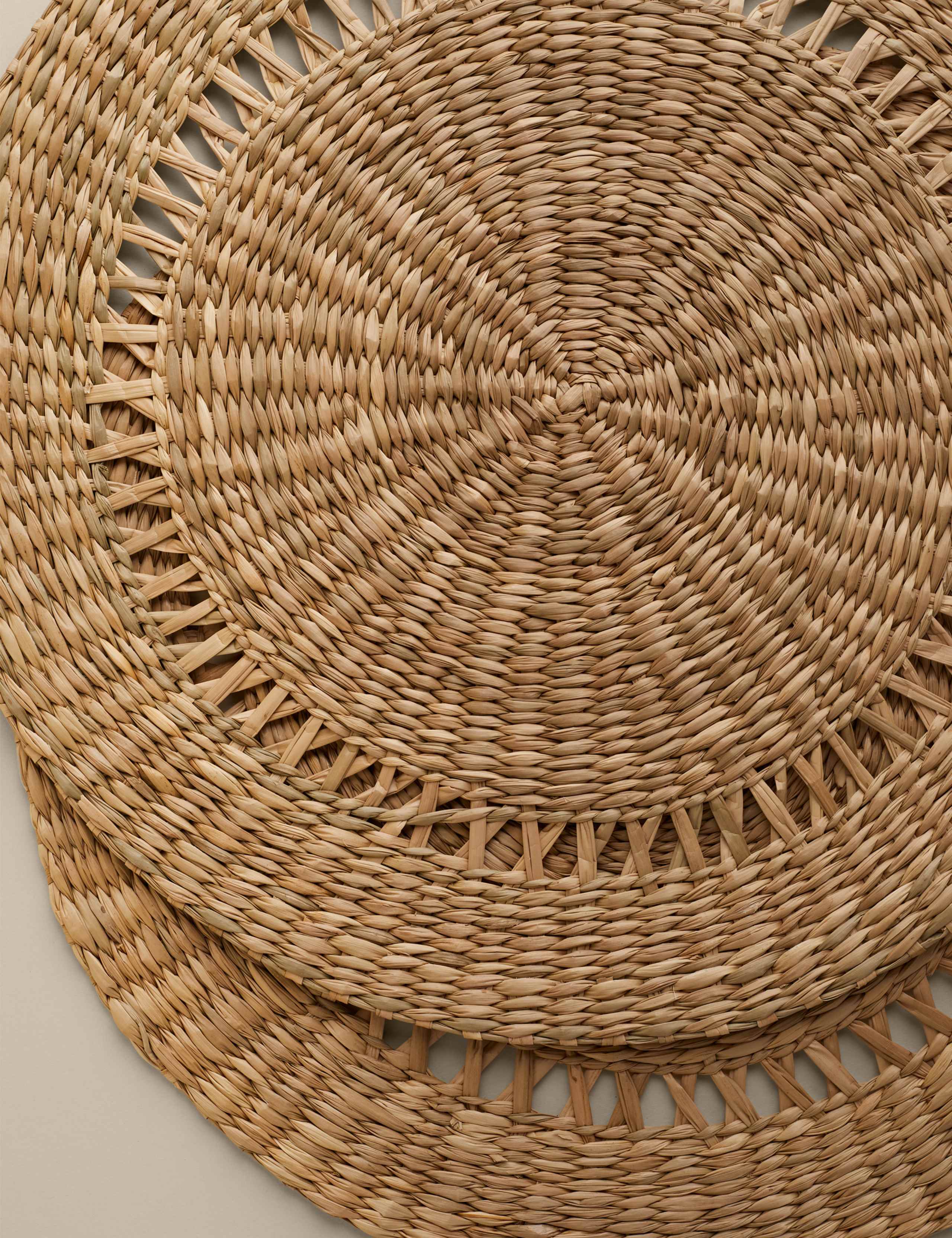 Seagrass placemats set of 4 (British brand)