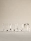 Clear soda optic tumblers set of 4, imported from the UK