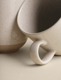 Speckle ceramic latte mugs set of four (British brand)