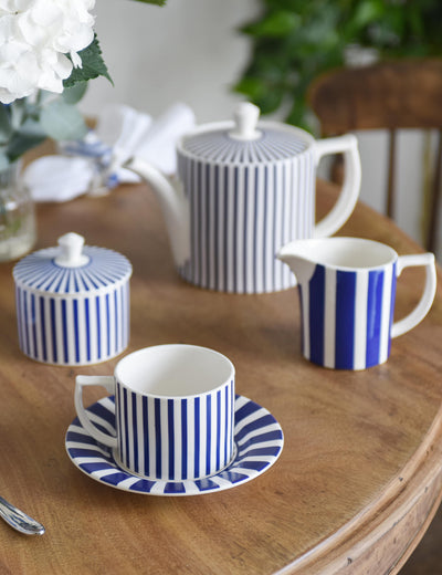 M&S Spode Steccato Cups and Saucers Set of 4- Buy online at McGrocer
