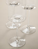 Set of 4 straight sided wine glasses, UK version