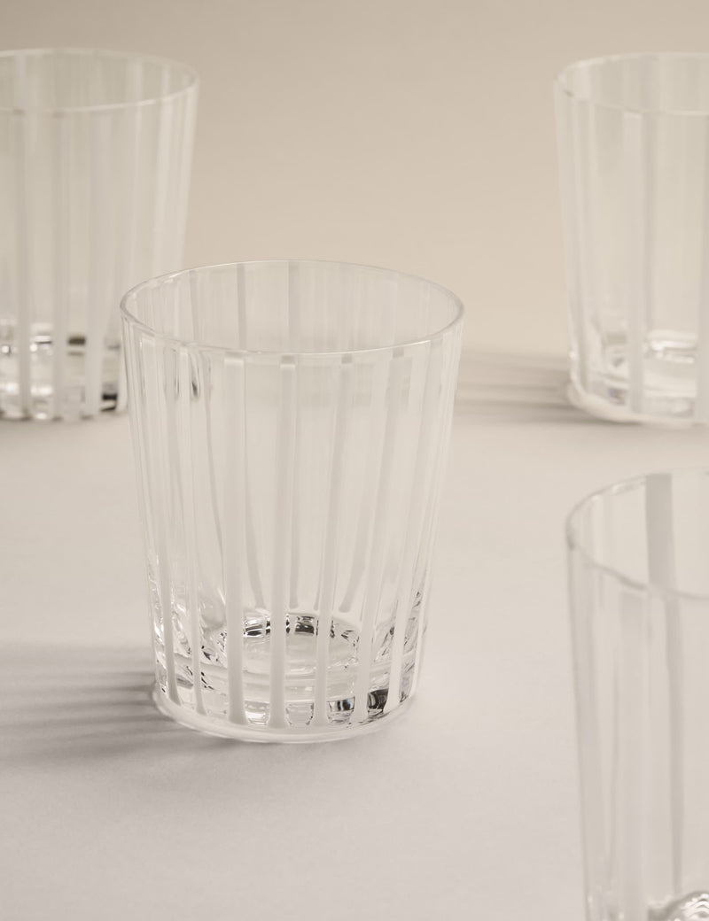 M&S striped tumblers set of 4, UK version