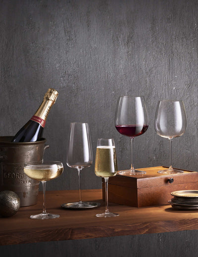 M&S Luigi Bormioli Talismano Martini Glass Sett med 4 30cl Cocktail Glass- Kjøp online på McGrocer