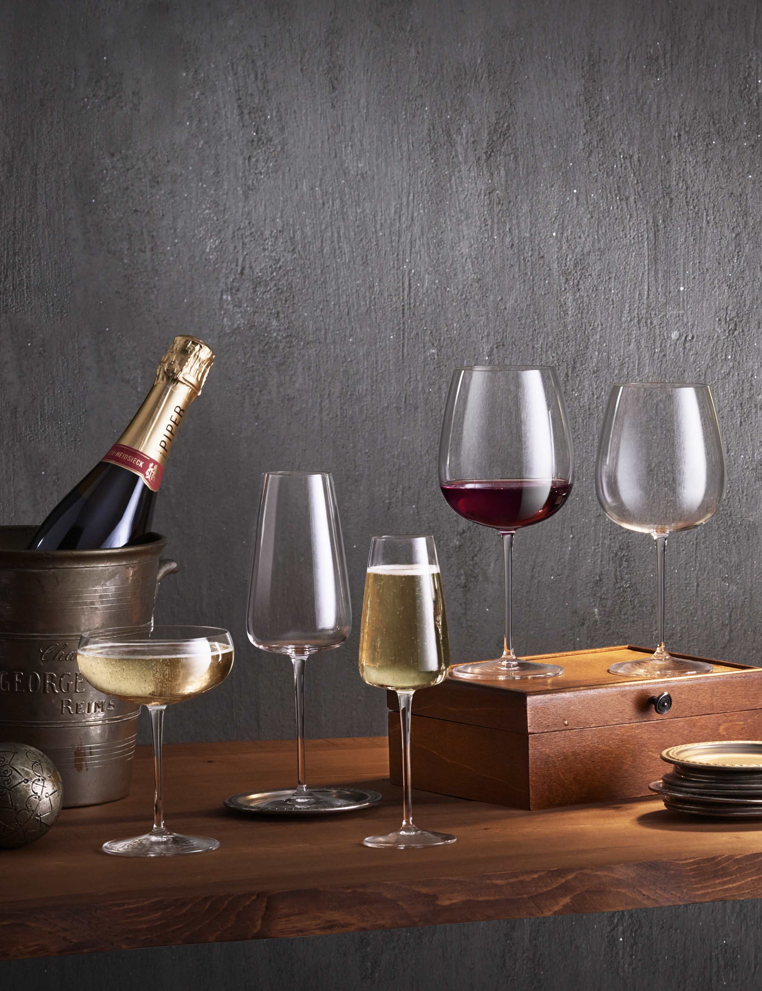 Luigi Bormioli Talismano white wine glasses set of 4 - British product
