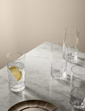 M&S X Kelly Hoppen textured hi ball glasses set of 4 (British brand)