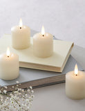 TruGlow LED votive candles set of 4 (British brand)