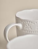 Set of four vintage china mugs (British brand)