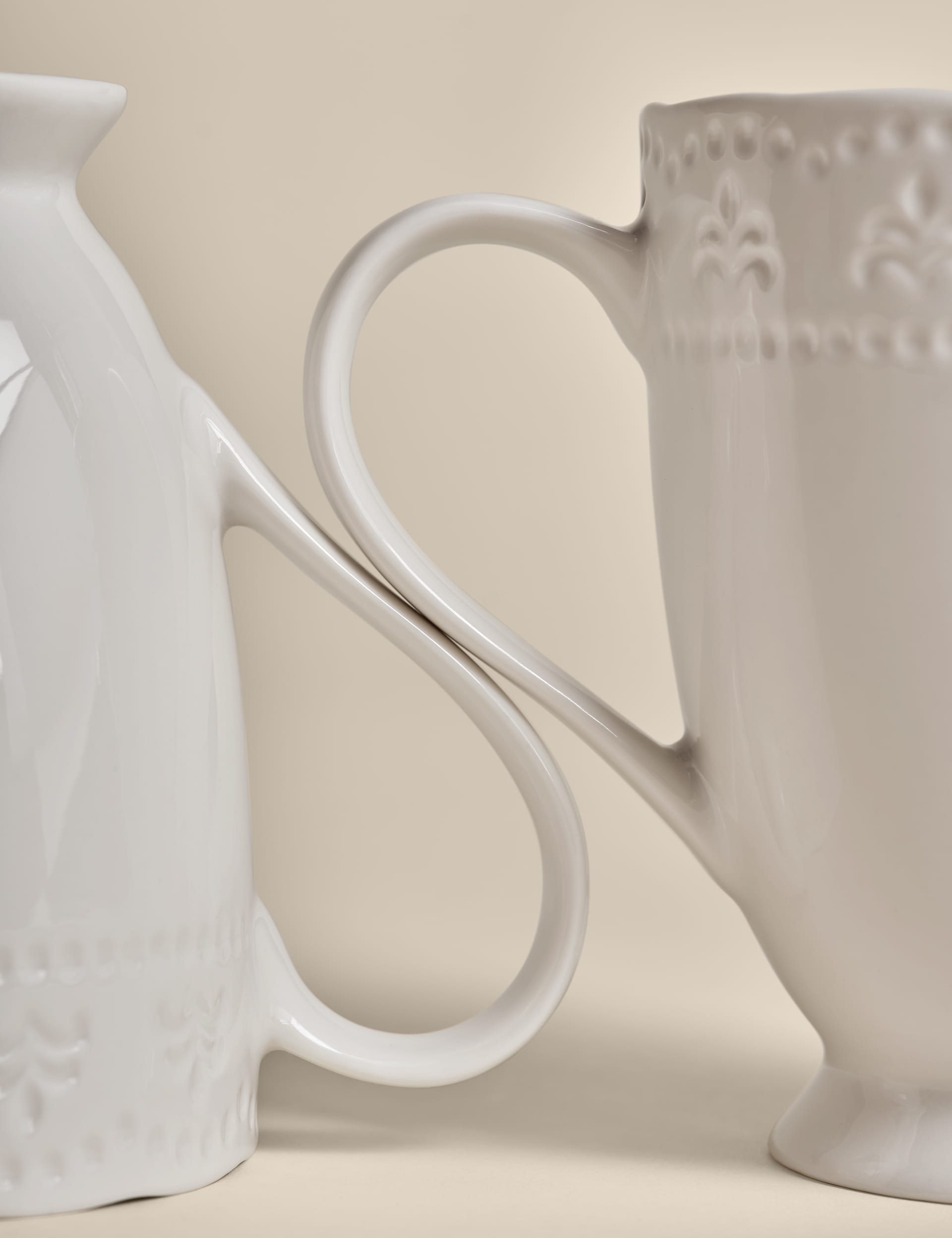 Set of four vintage china mugs (British brand)