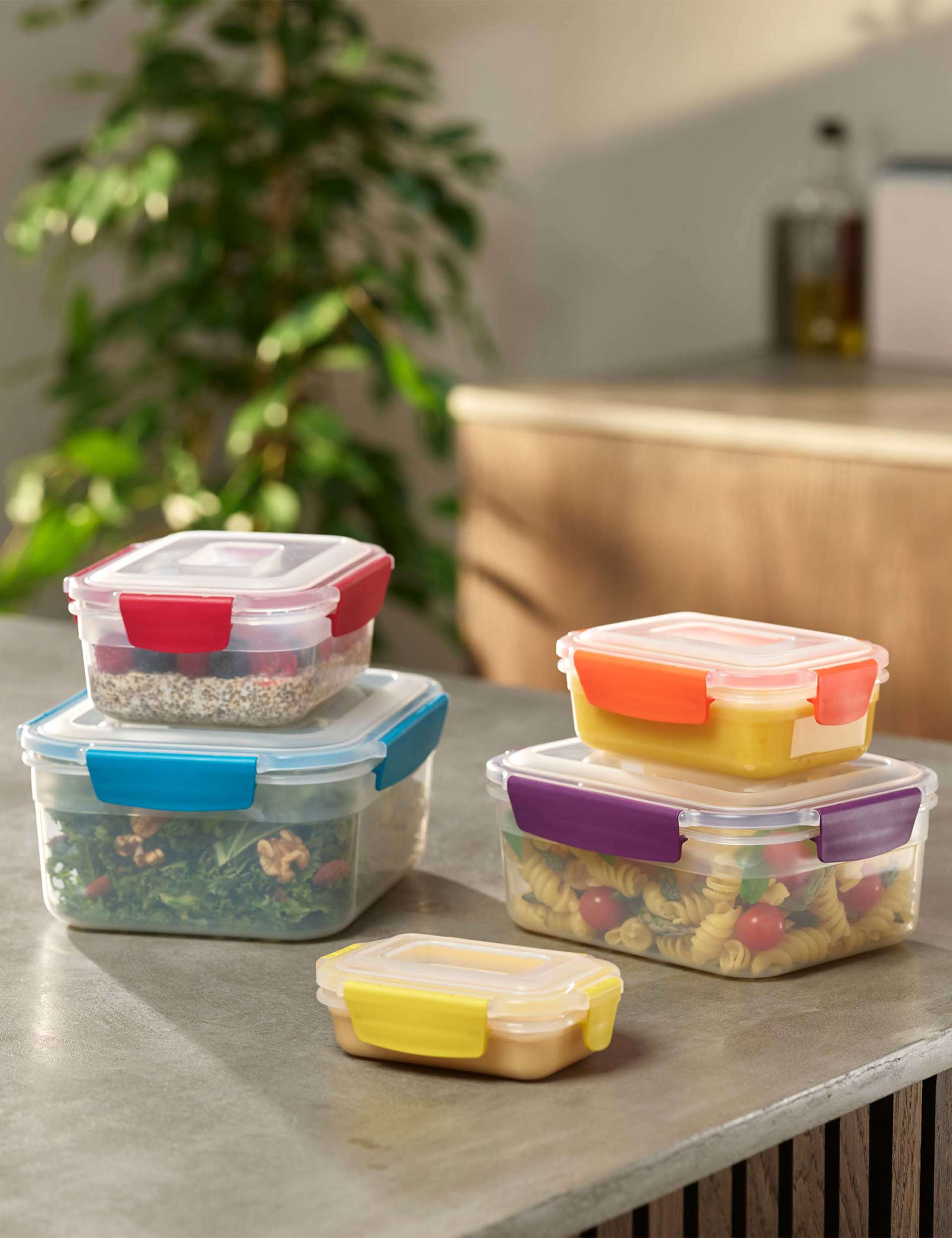 Joseph Joseph nest lock storage containers set of 5 (British brand)
