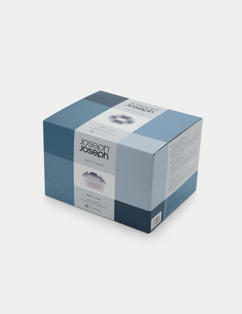 Joseph Joseph Nest Lock storage containers set of 5 (British brand)