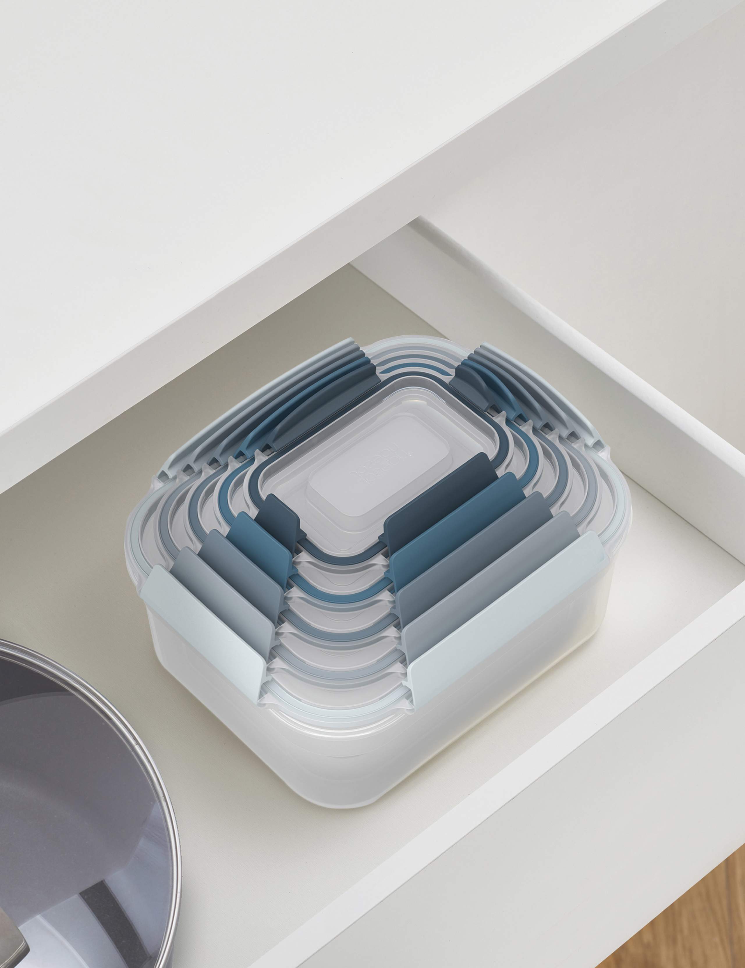 Joseph Joseph Nest Lock storage containers set of 5 (British brand)
