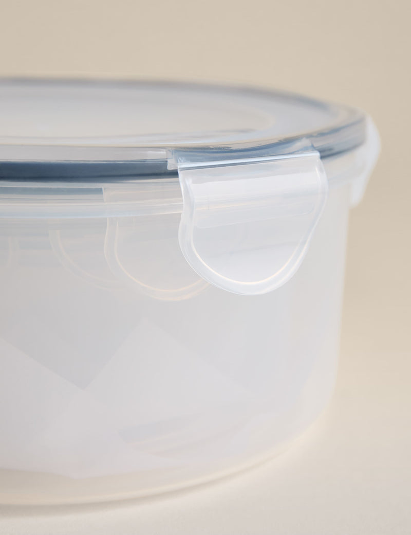 Round nesting storage containers set of 5 (British brand)