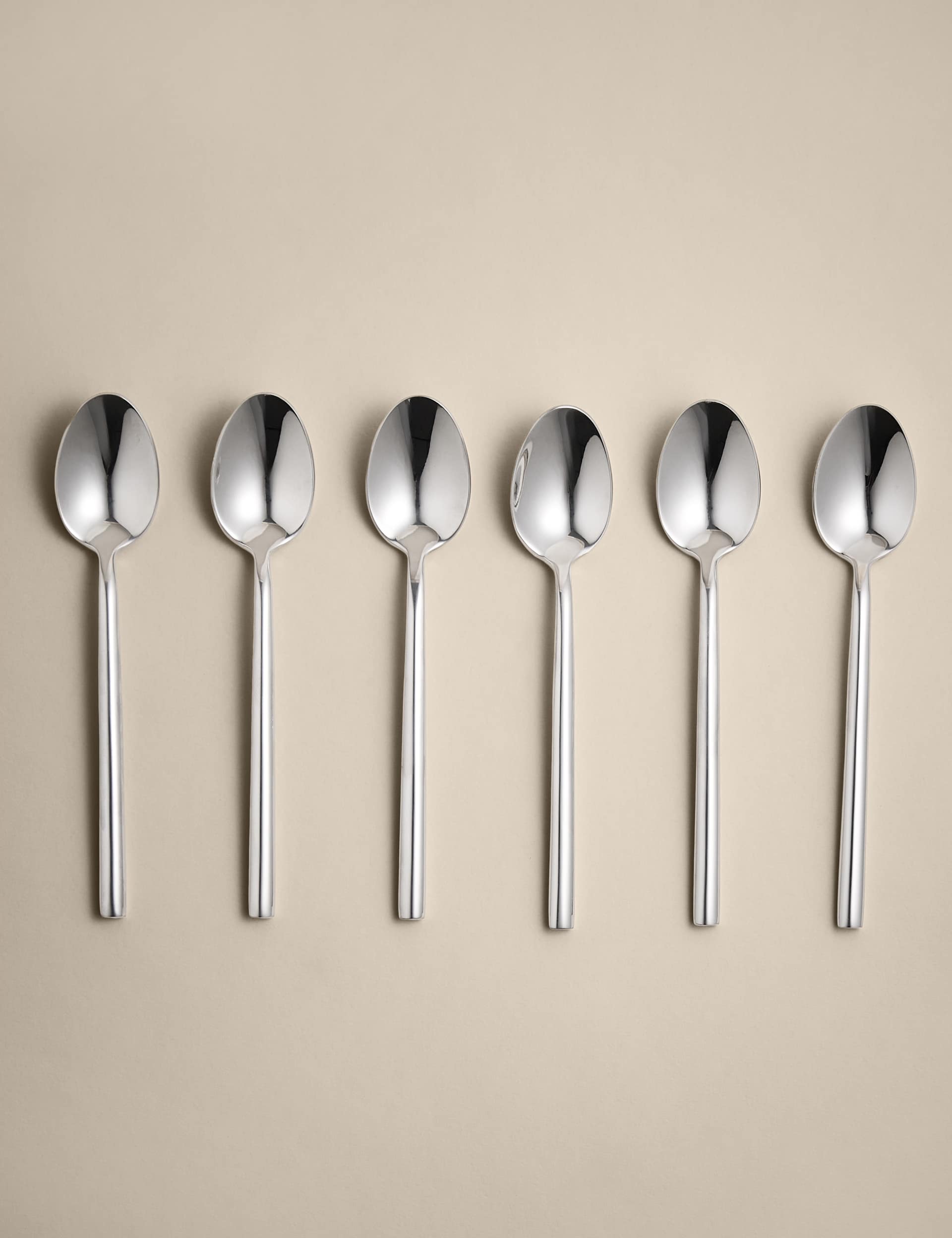 Manhattan teaspoons set of 6 (British brand)