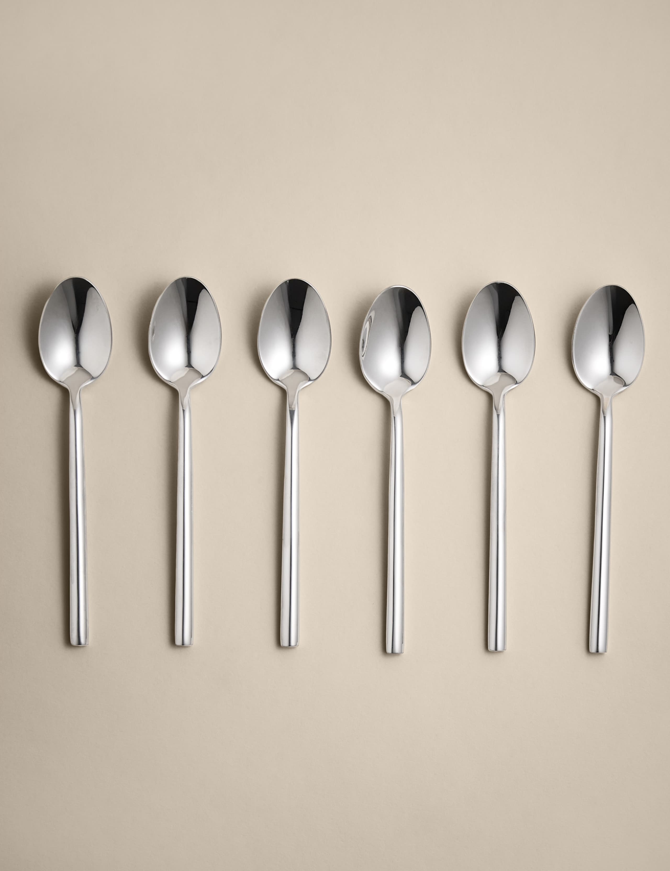 Manhattan teaspoons set of 6 (British brand)