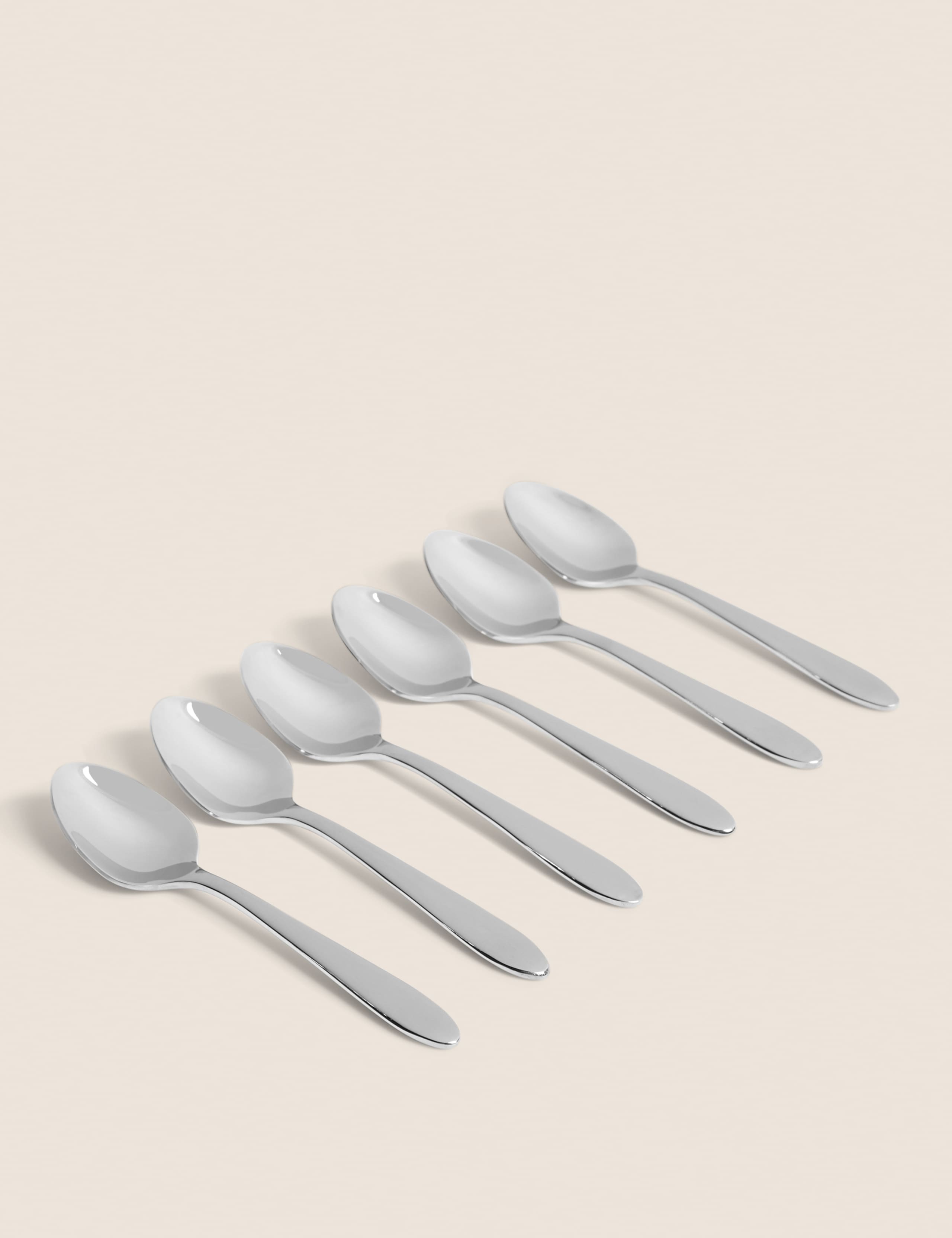 Maxim set of 6 stainless steel teaspoons, imported from the UK