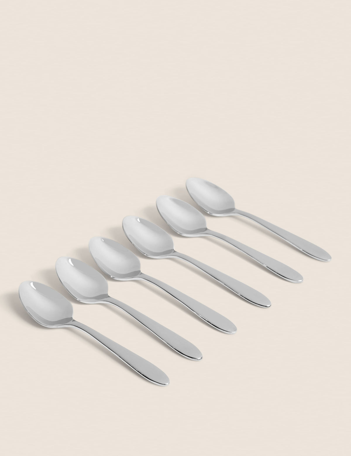 Maxim set of 6 stainless steel teaspoons, imported from the UK