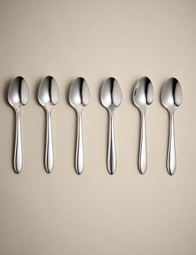 Maxim set of 6 stainless steel teaspoons, imported from the UK