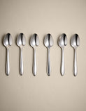 Maxim set of 6 stainless steel teaspoons, imported from the UK