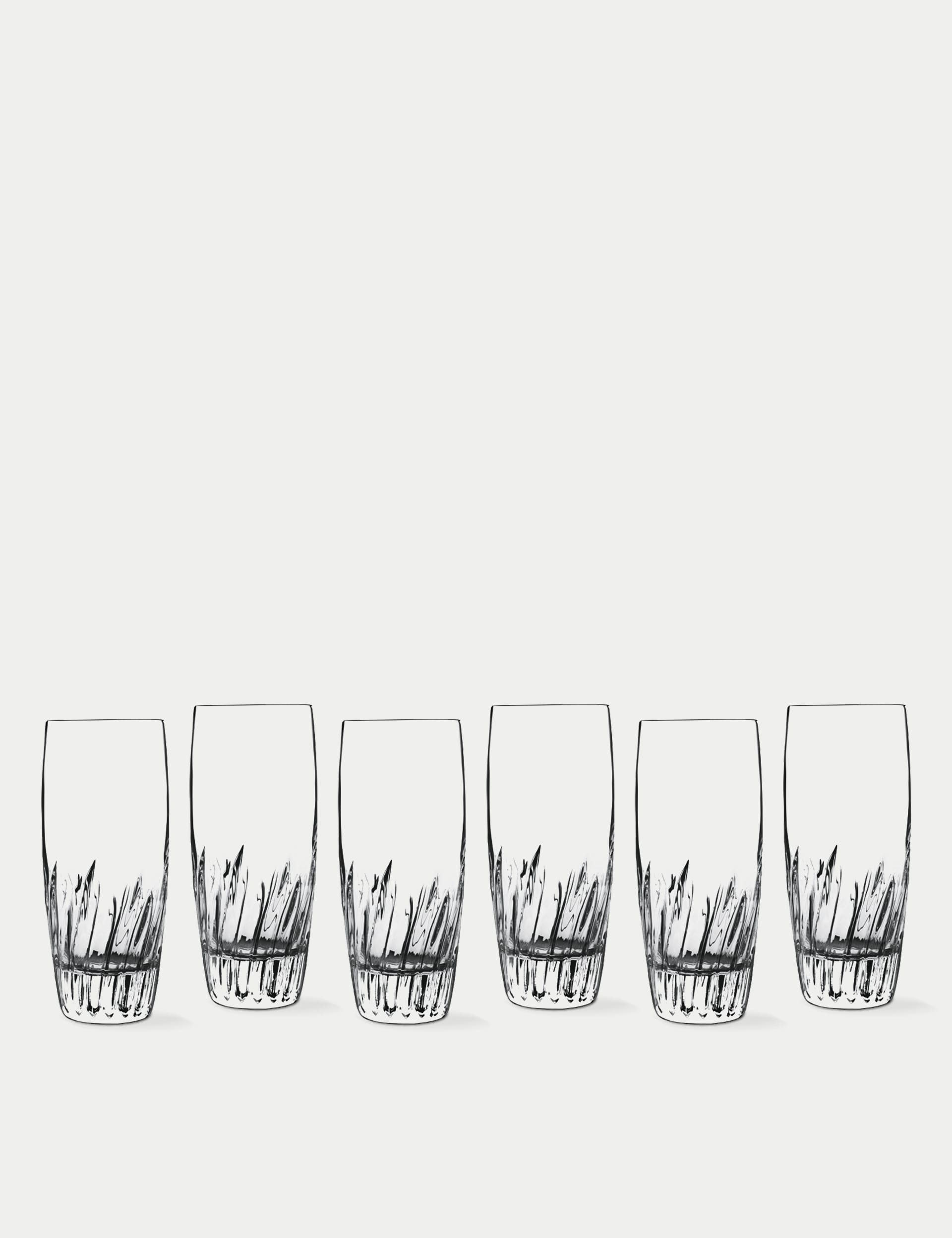 Luigi Bormioli Mixology Incanto highball glasses set of 6, UK version
