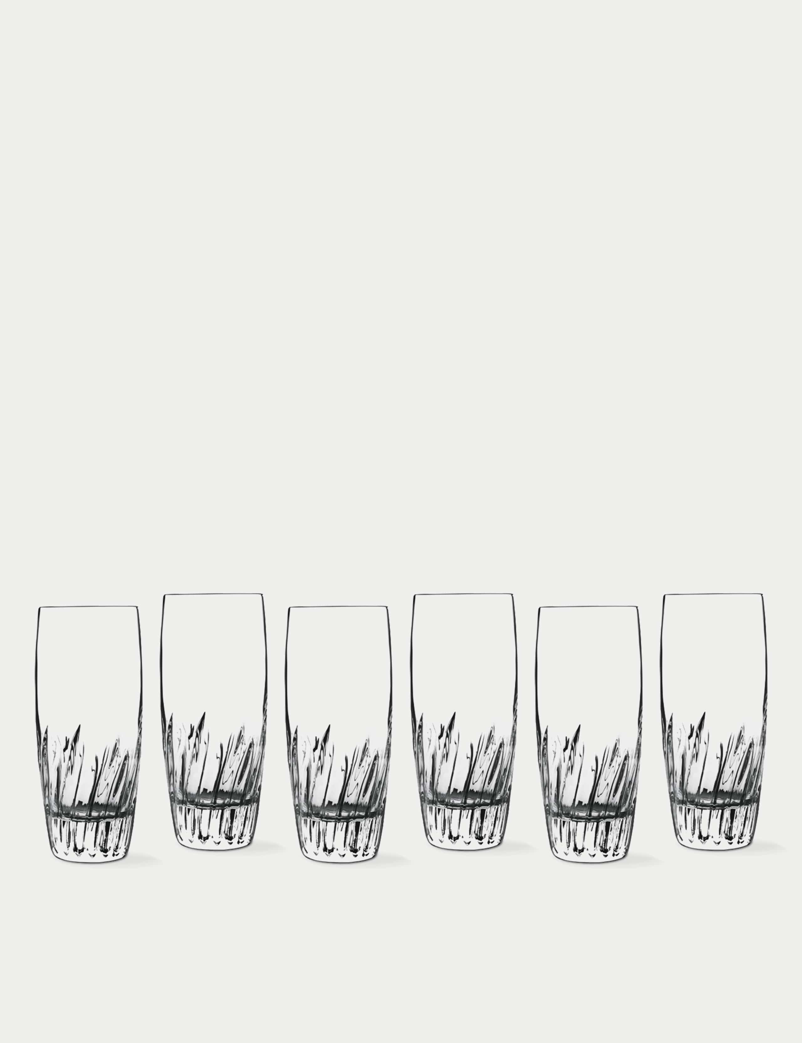 Luigi Bormioli Mixology Incanto highball glasses set of 6, UK version