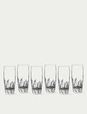 Luigi Bormioli Mixology Incanto highball glasses set of 6, UK version
