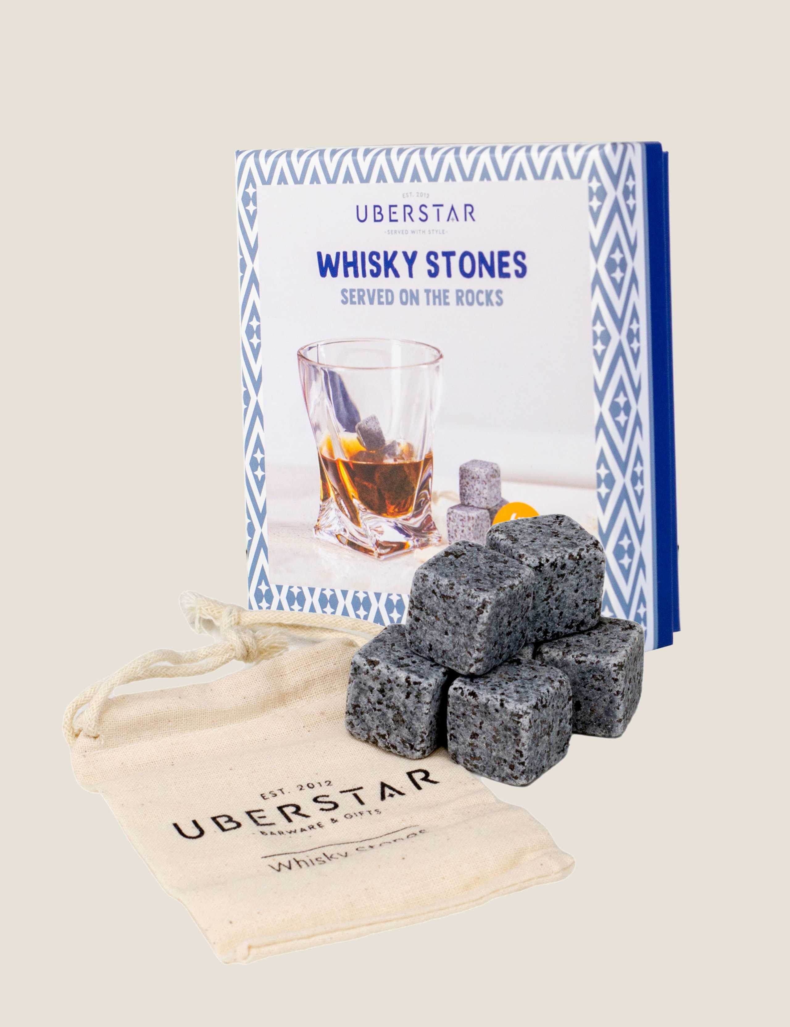 Set of 6 Whisky Stones