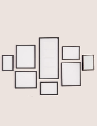 Set of 8 Gallery Photo Frames