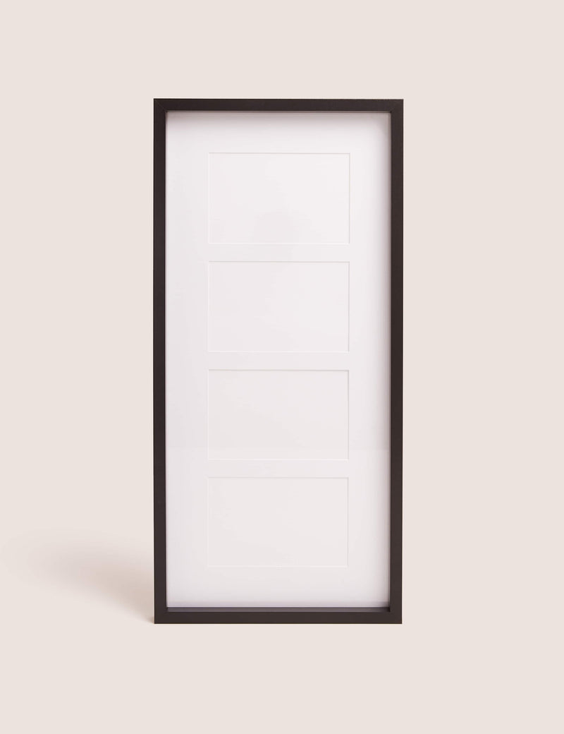 Set of 8 gallery photo frames (British brand)