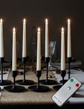 TruGlow Taper LED Candles Set of 8 (British brand)