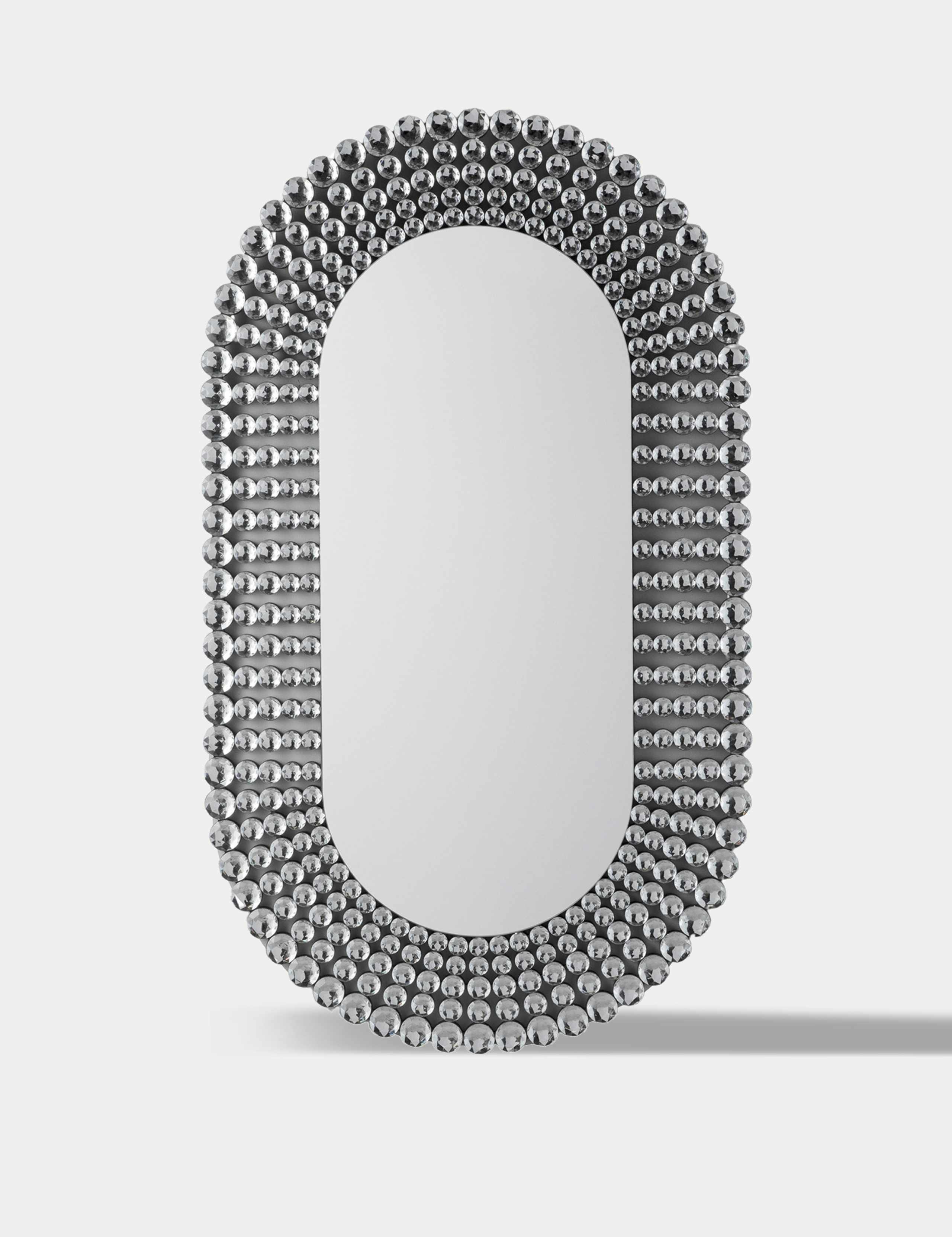 Sharrington oval hanging wall mirror 121cm x 70cm (British brand)