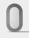 Sharrington oval hanging wall mirror 121cm x 70cm (British brand)