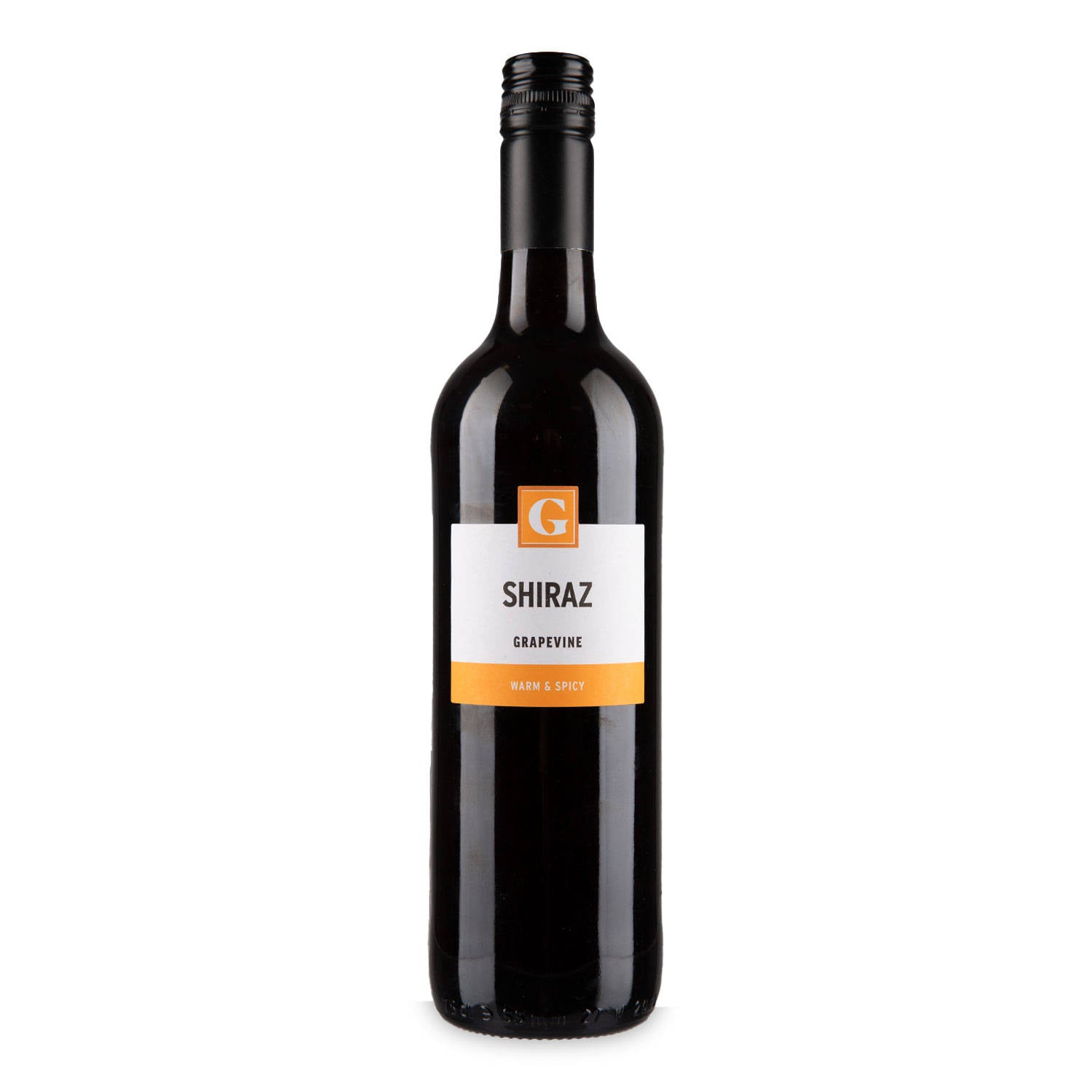 Grapevine Shiraz red wine 11% ABV - British product