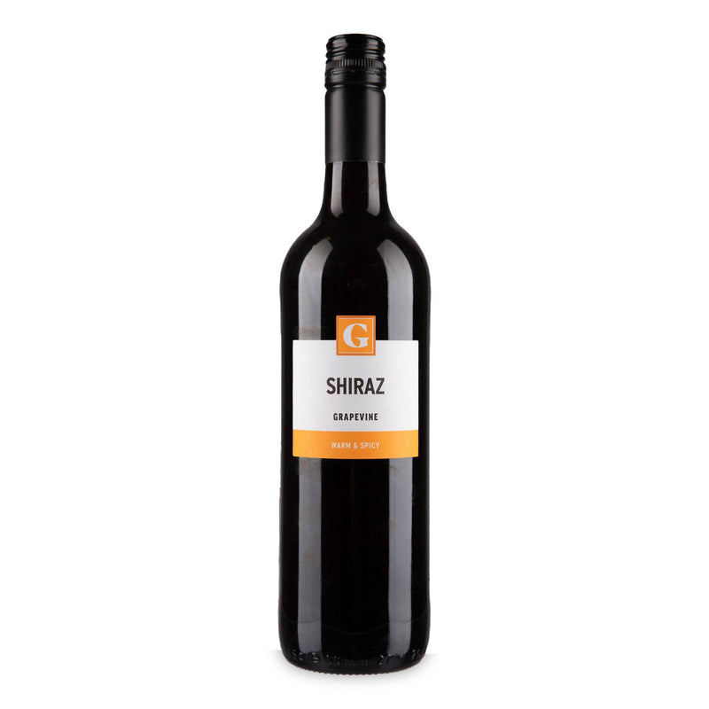 Grapevine Shiraz red wine 11% ABV - British product