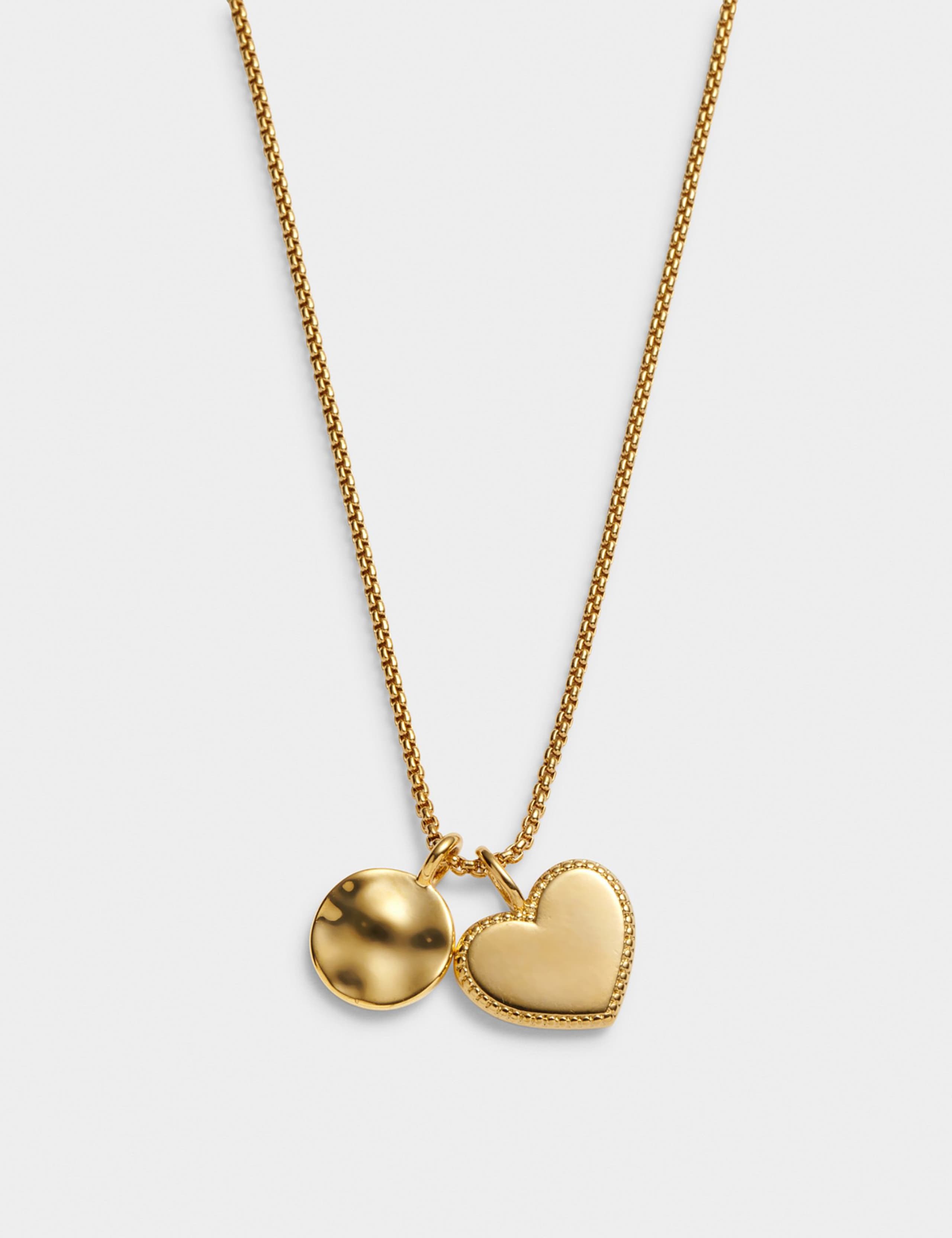 Katie Loxton gold charm necklace (British brand)