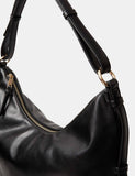 Accessorize shoulder bag slouchy style with zip fastening (British brand)