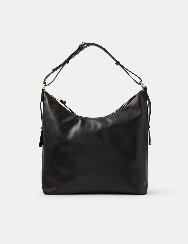 Accessorize shoulder bag slouchy style with zip fastening (British brand)