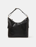 Accessorize shoulder bag slouchy style with zip fastening (British brand)