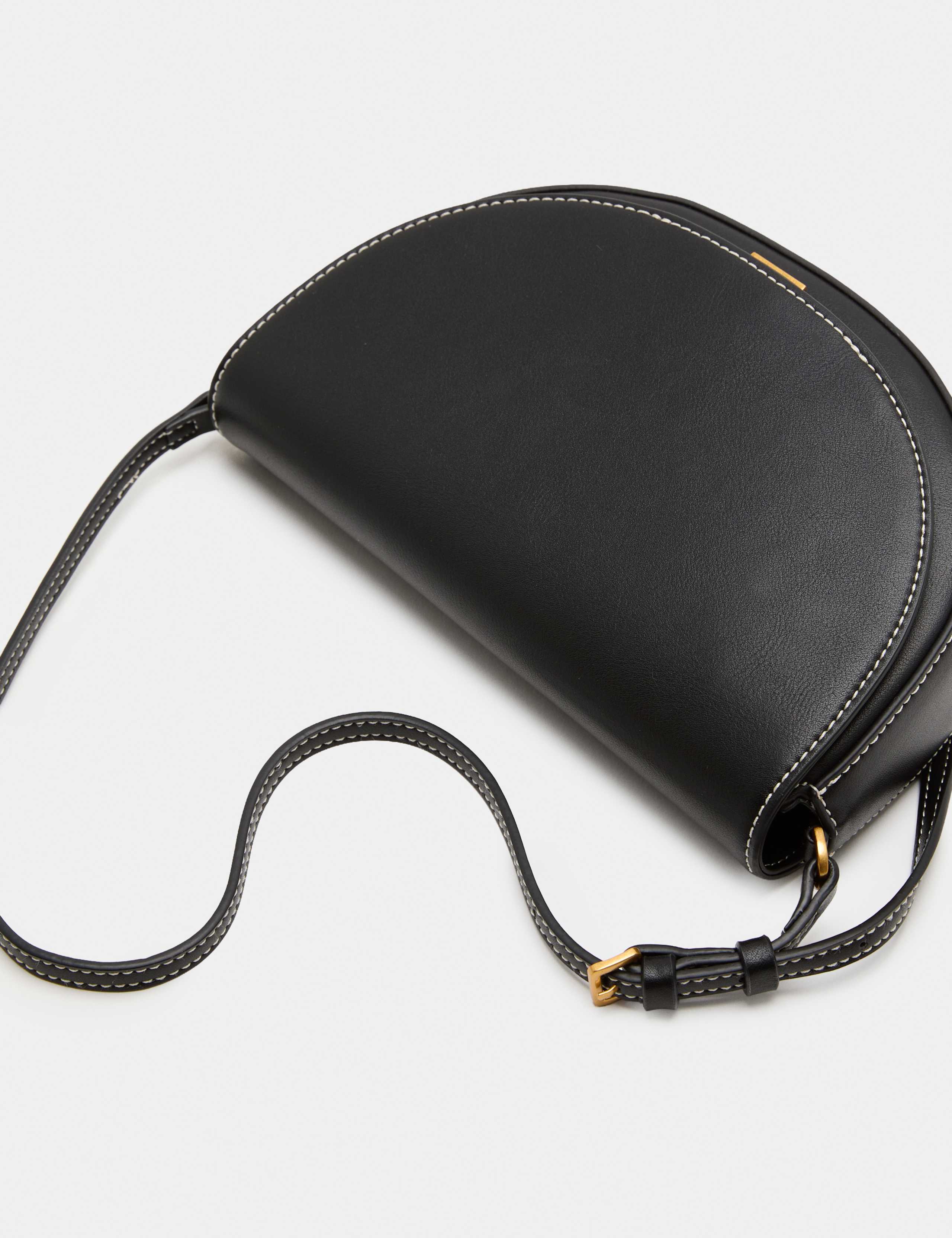 M&S shoulder bag with adjustable strap and compact design (British brand)