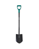 Spade fork and shovel garden tool with ergonomic handle, UK version